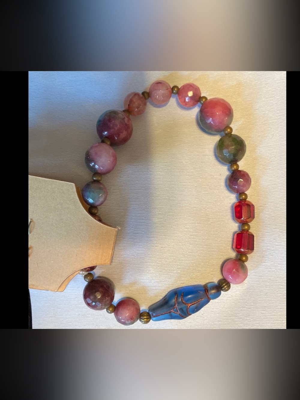 NWT Blue Goddess Bracelet